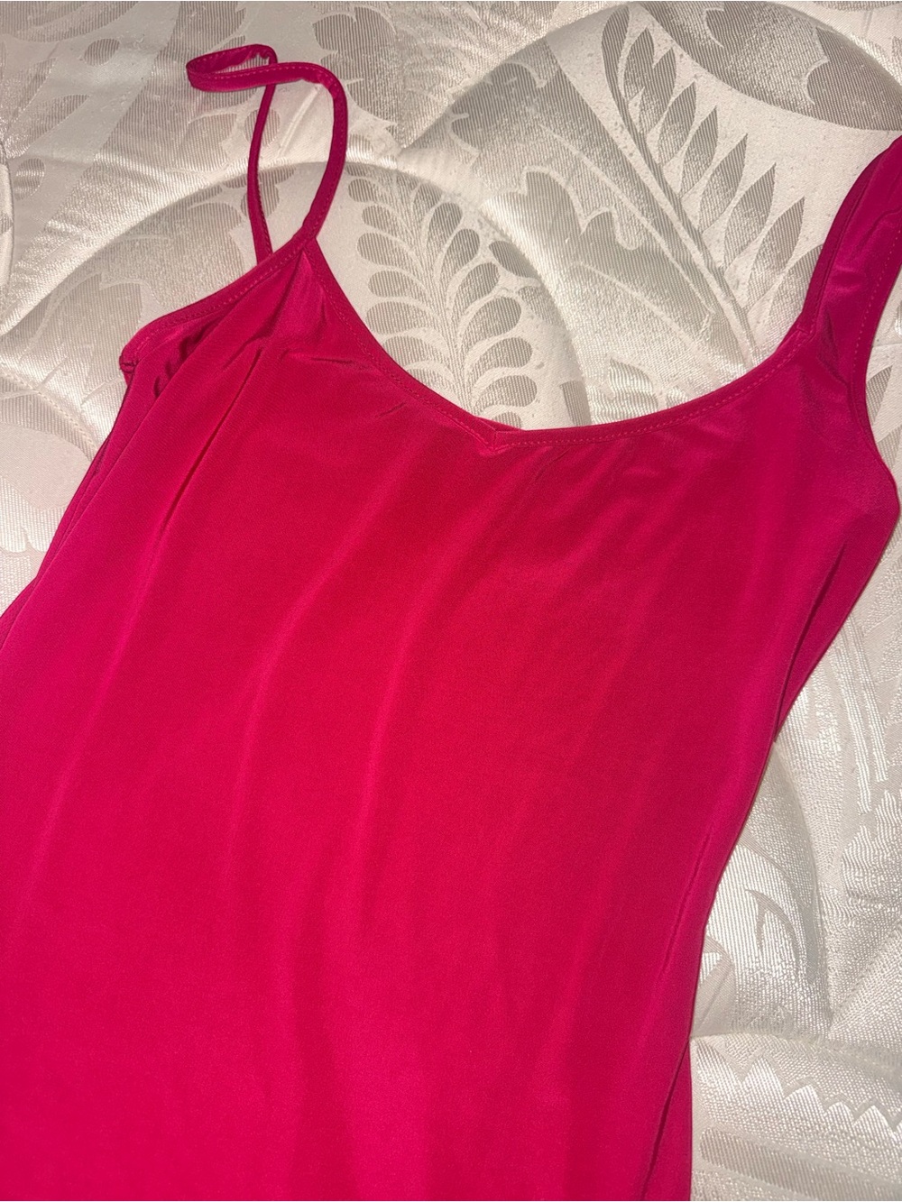 Nasty Gal Vivid Fuchsia Slip Dress